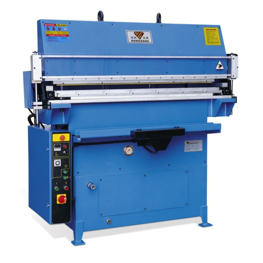 Leather belt embossing machine